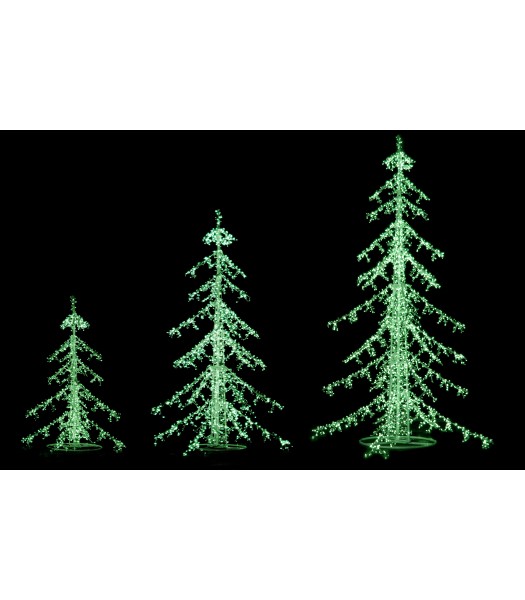 LED Ice Tree - Downswept